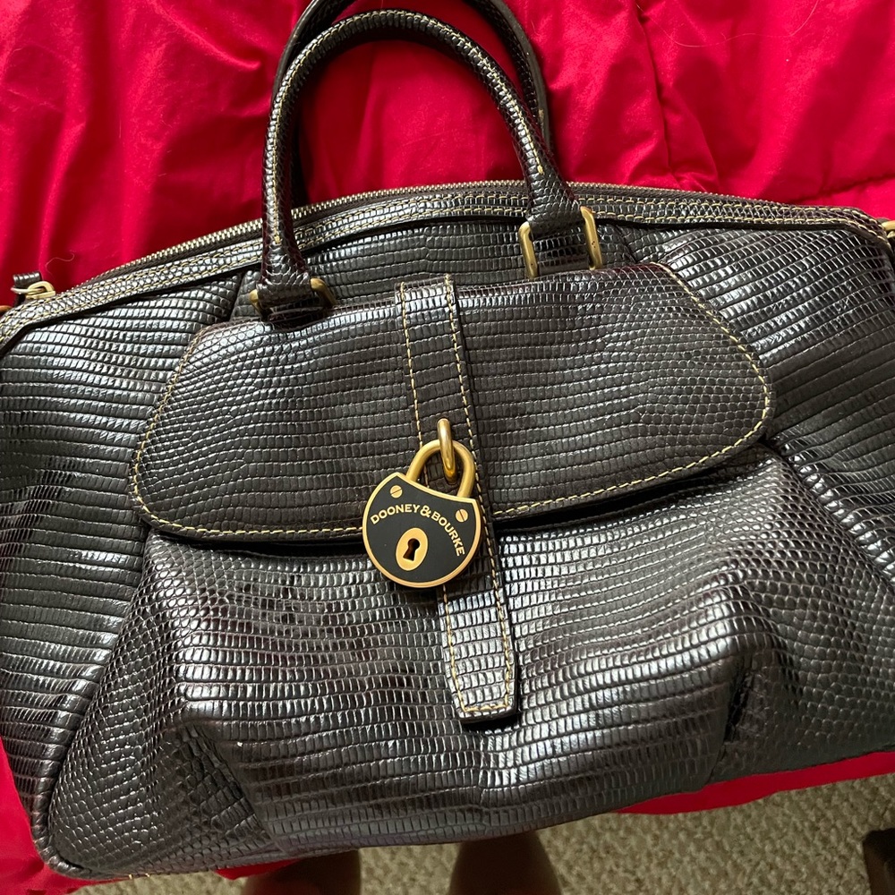 Dooney and Bourke vintage black purse